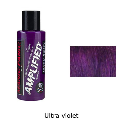 Manic Panic - Ultra Violet Blue Amplified Semi permanente haarverf - Paars/Blauw
